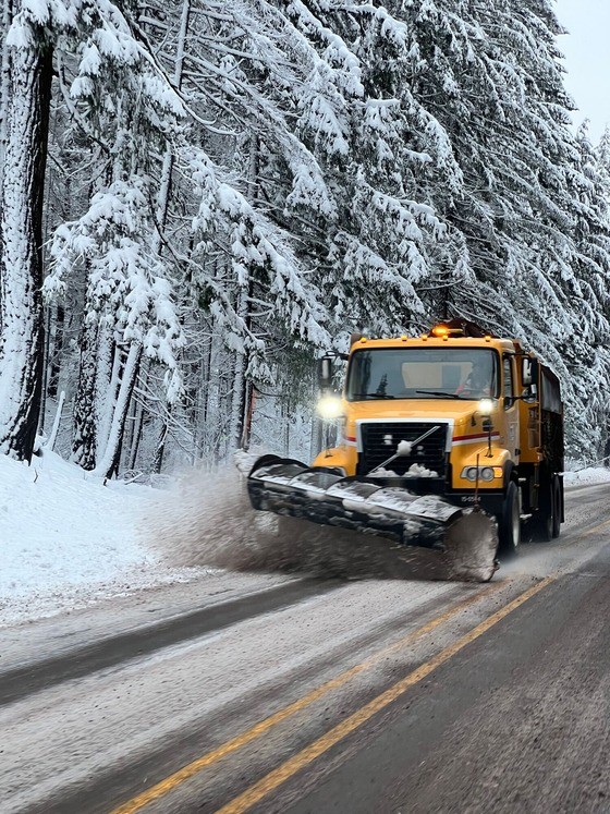 Heavy snow to fall on Northern Oregon Cascades, Upper Hood River